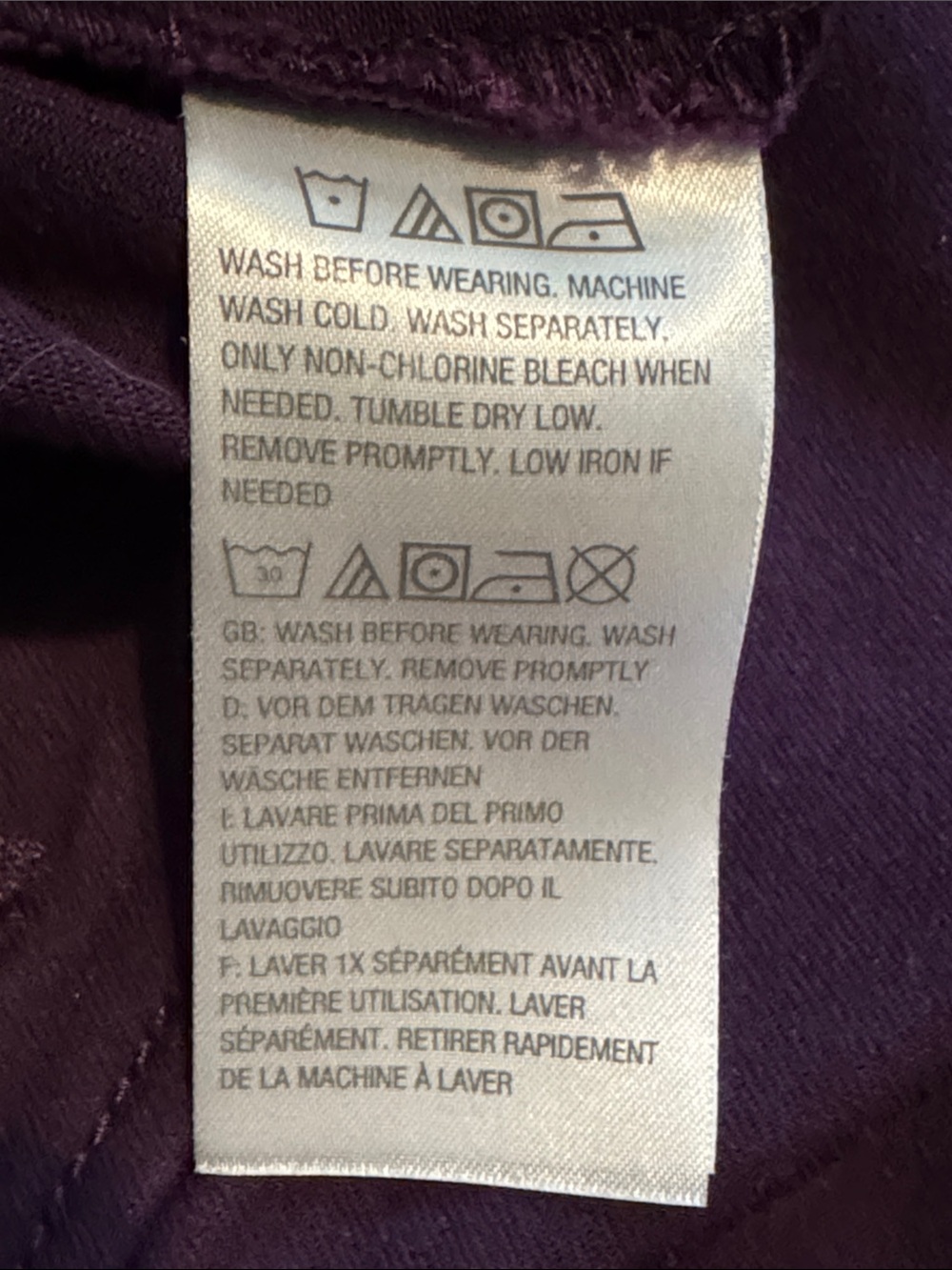 SUSAN GRAVER Purple Button-Front Utility Jacket- size XL - Picture 8 of 10
